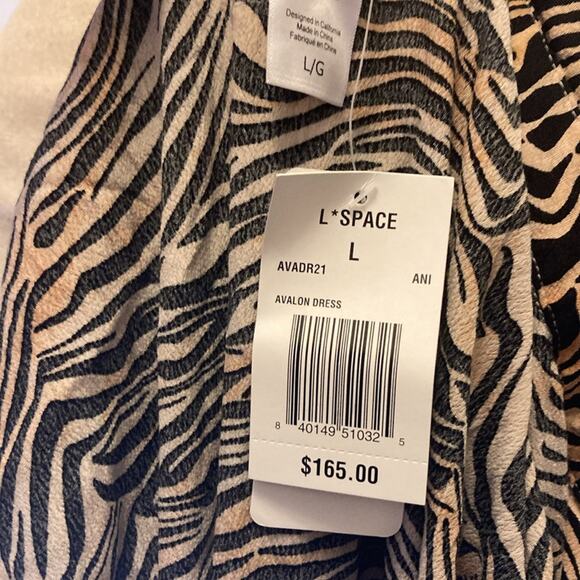 Revolve L*Space Animal Instinct Avalon Dress L - Picture 14 of 15